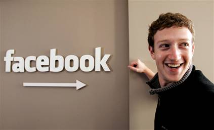 Facebook Inc. (NASDAQ:FB) was the top page on Wikipedia in 2012