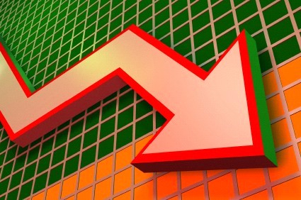 23 stocks trending down on news